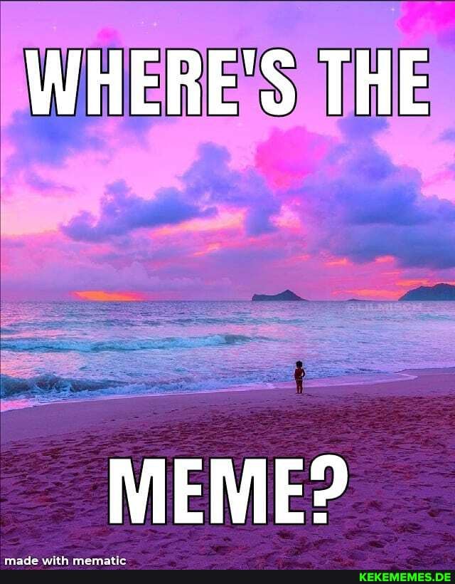 WHERE'S THE
MEME?