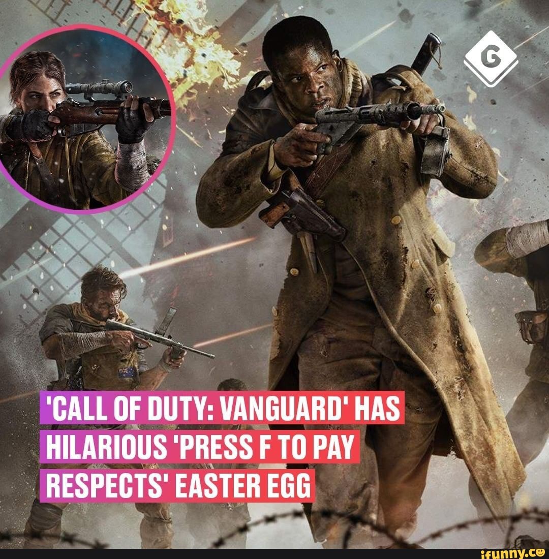 Call Of Duty: Vanguard Has Hidden Press F To Pay Respects