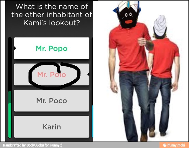 What is the name of
the other inhabitant of
Kami's lookout?