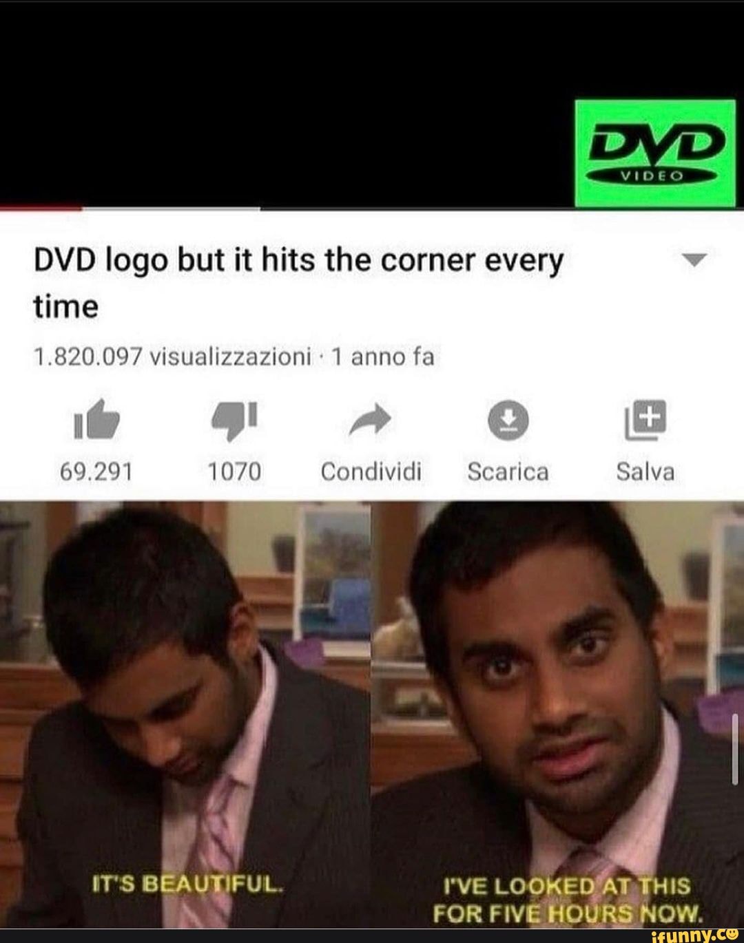 DVD logo but it hits the corner every time 1.820.097 visualizzazioni 1