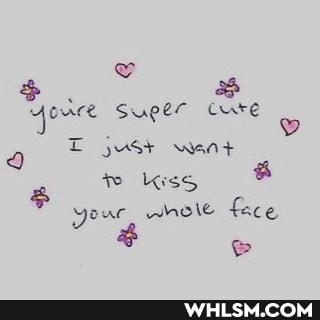Sueer Cure just want kiss yeac, whele face