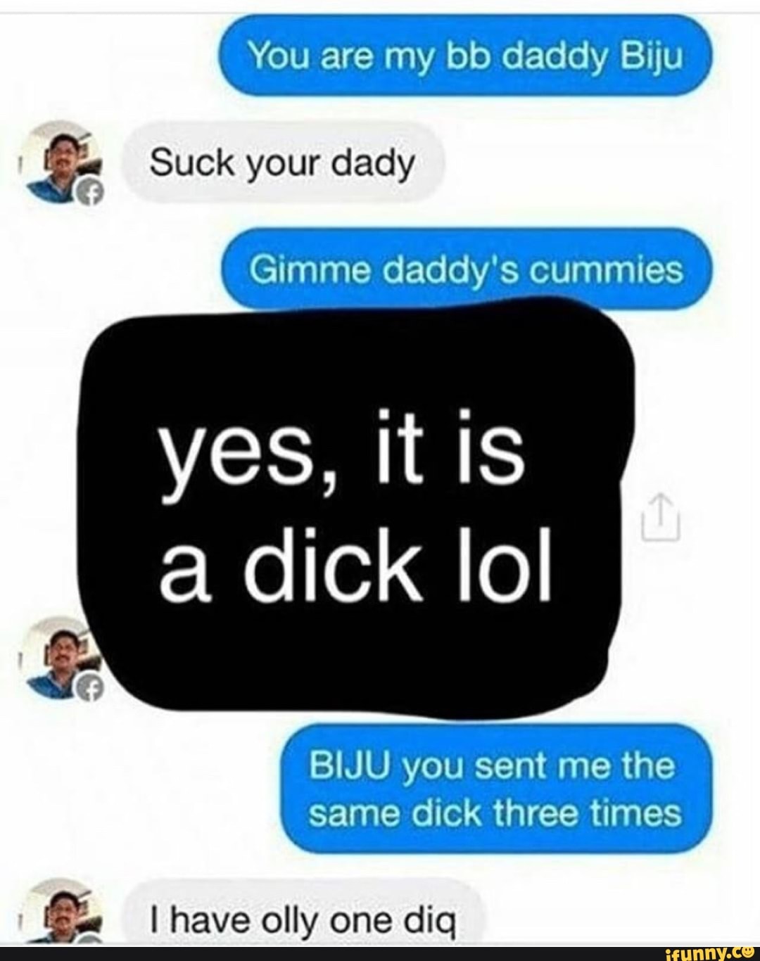 Daddy sucks me