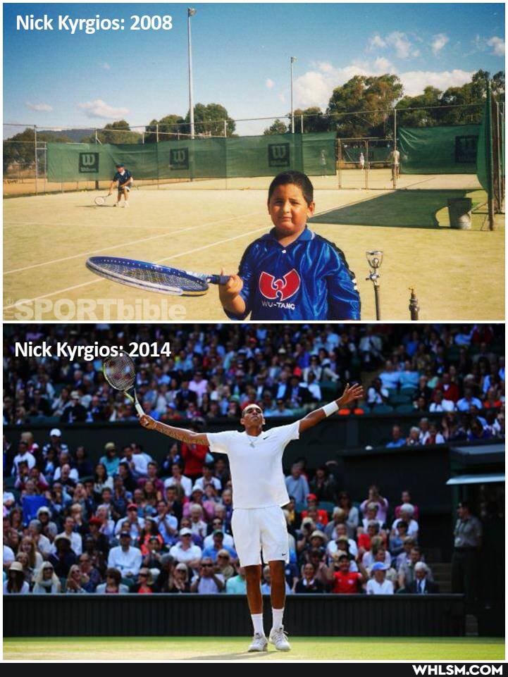 Nick Kyrgios: 2008
Nick Kyrgios: 2014