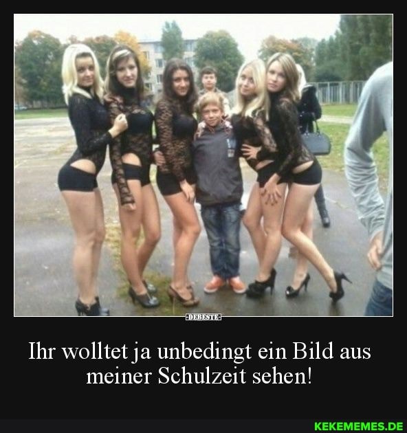 Ihr wolltet ja unbedingt ein Bild aus meiner Schulzeit sehen!