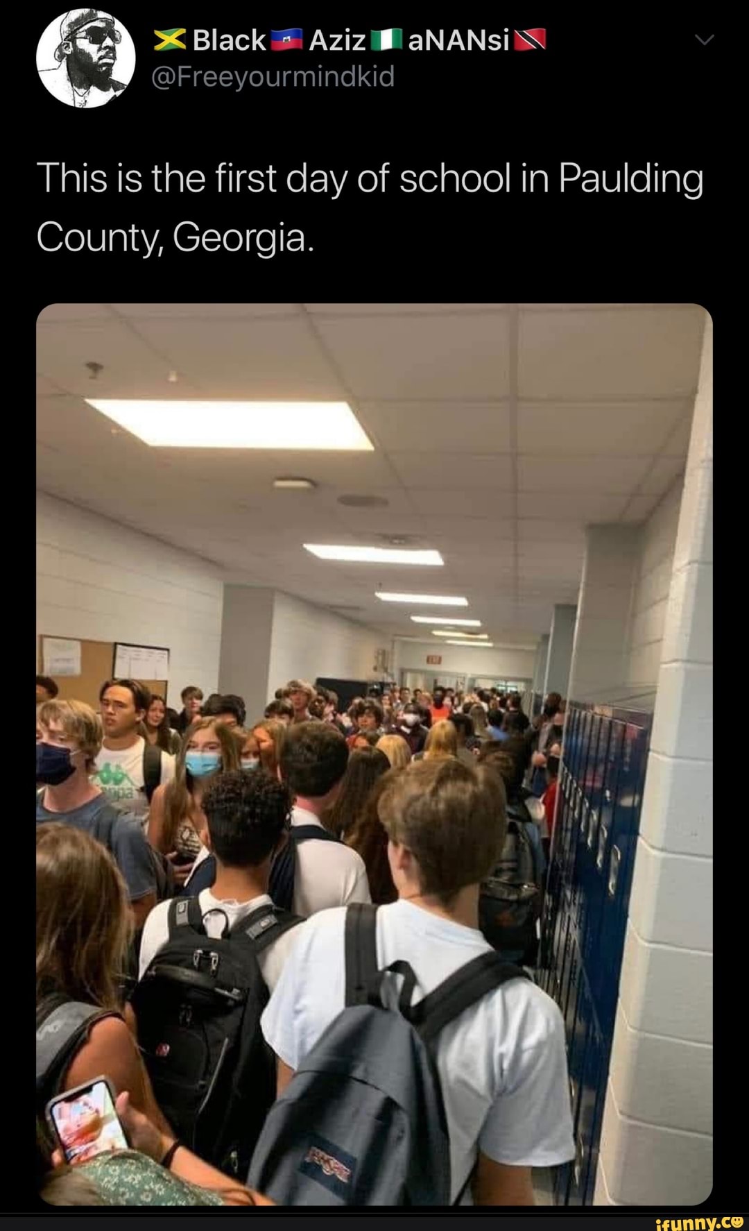 This is the first day of school in Paulding