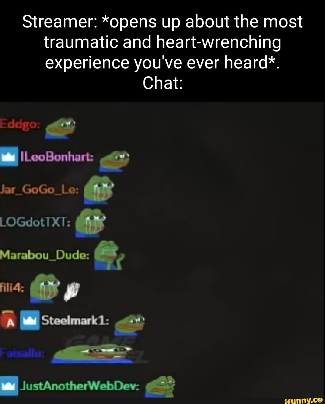 Streamer *opens up about the most traumatic and heartwrenching