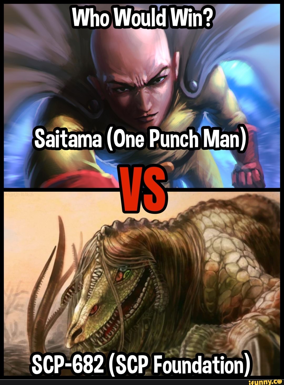 Could Saitama defeat SCP-682? - Quora
