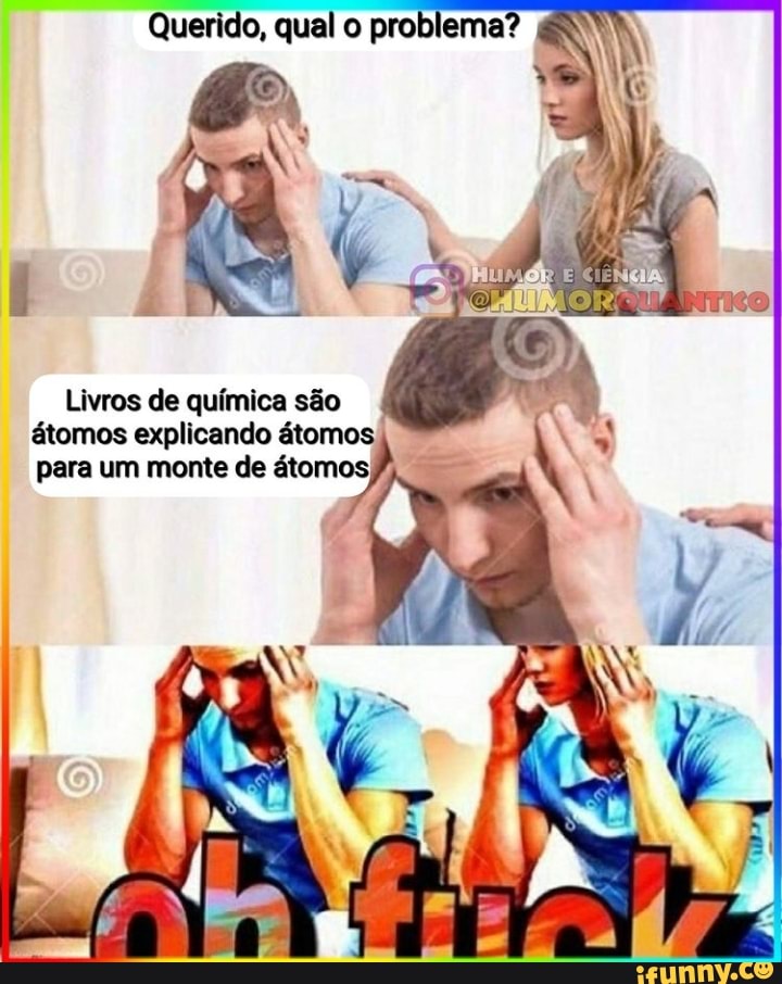 qual
Livros de química são átomos explicando átomos para um monte de átomos