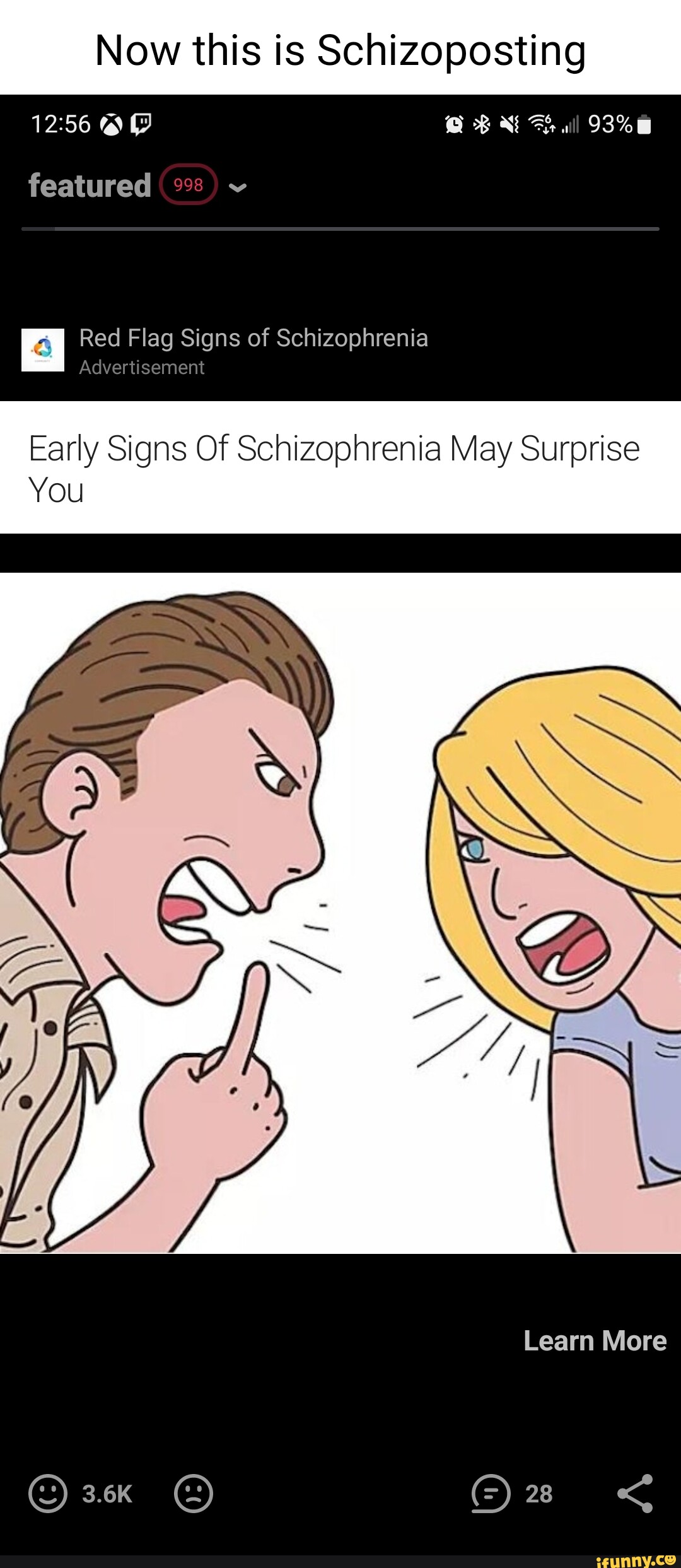 Now this is Schizoposting all 93% featured Red Flag Signs of ...