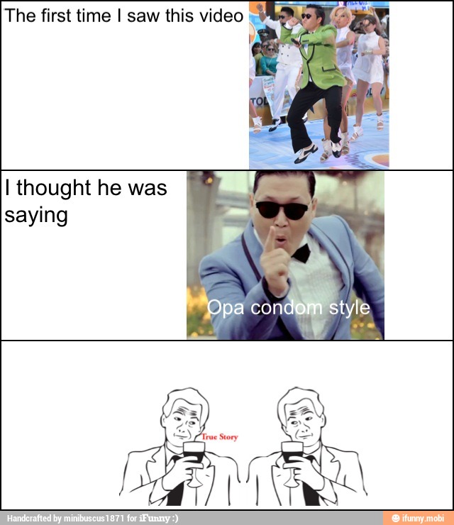 I thought he was
saying