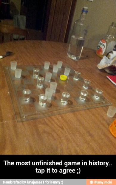 The most unfinished game
tap itto agree - The most unfinished game in history.. tap it to agree ;)