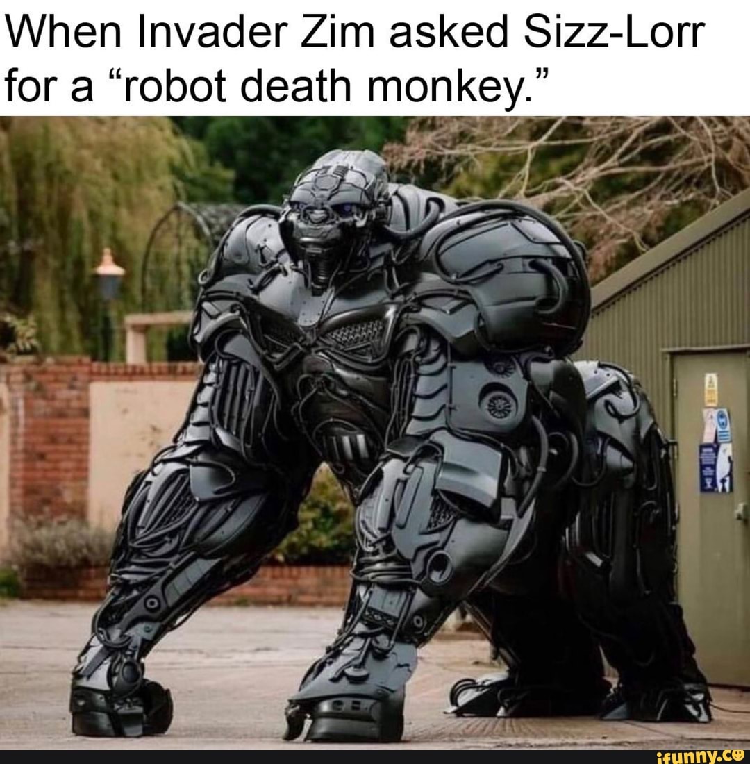 Slizz Lorr When Invader Zim asked Sizz-Lorr fora
