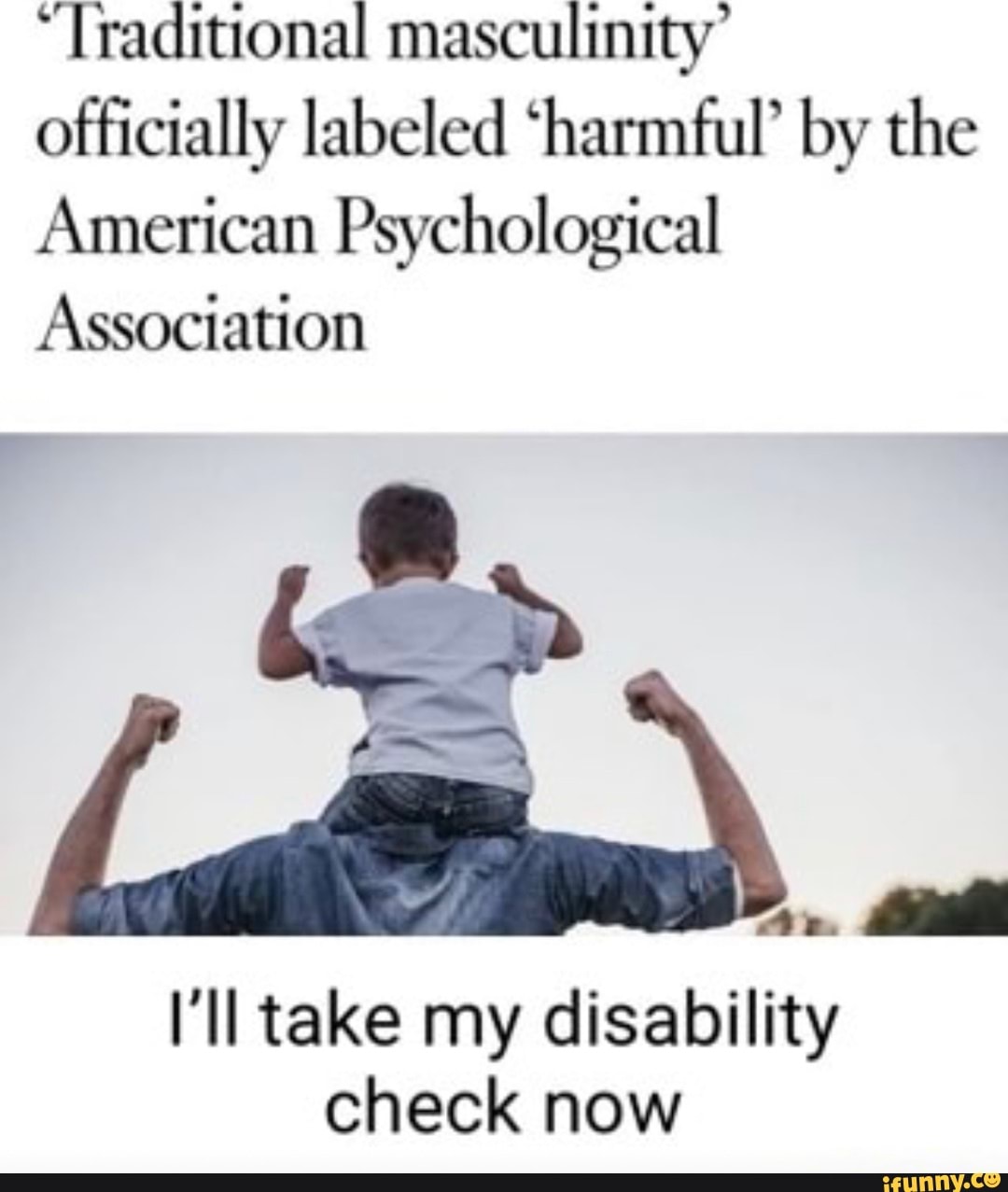 "Traditional masculinity" officially labeled 'harmful' by the American