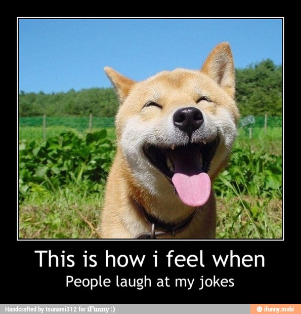 a
is
This is how i feel when
People laugh at my jokes - This is how i feel when
People laugh at my jokes