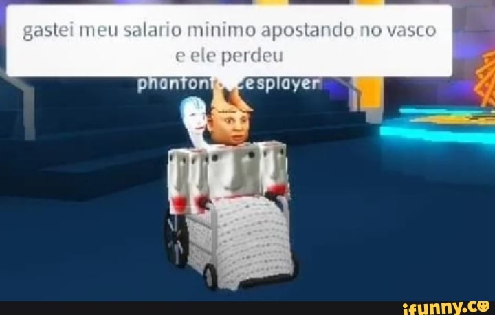 gastei meu salario minimo apostando no vasco e ele perdeu