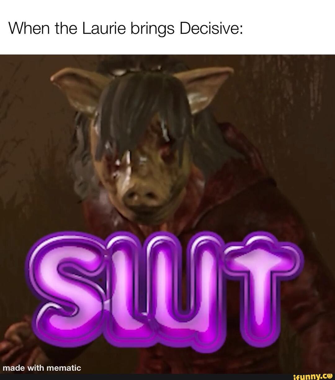 When the Laurie brings Decisive:
