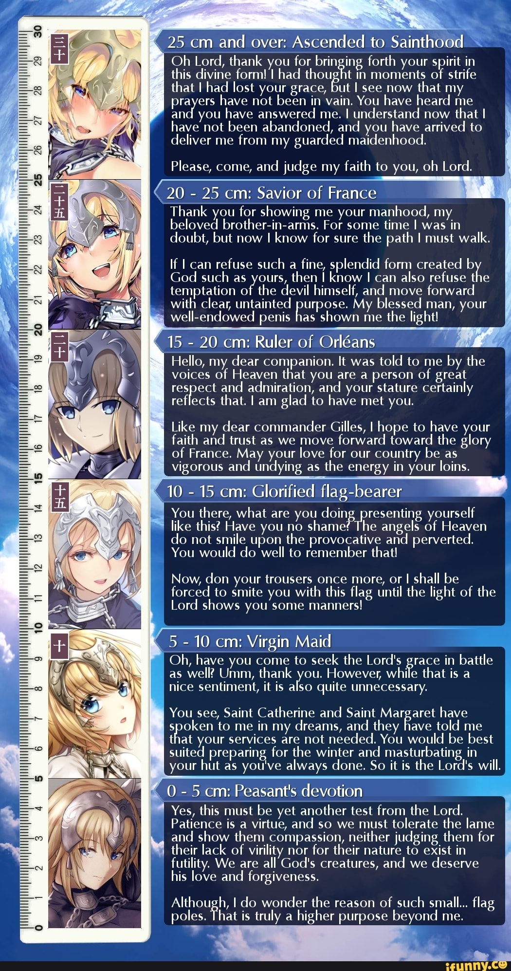 V “x ». .* 25 cm and over: Ascended to Saintho’od ”& Oh Lord, thank you