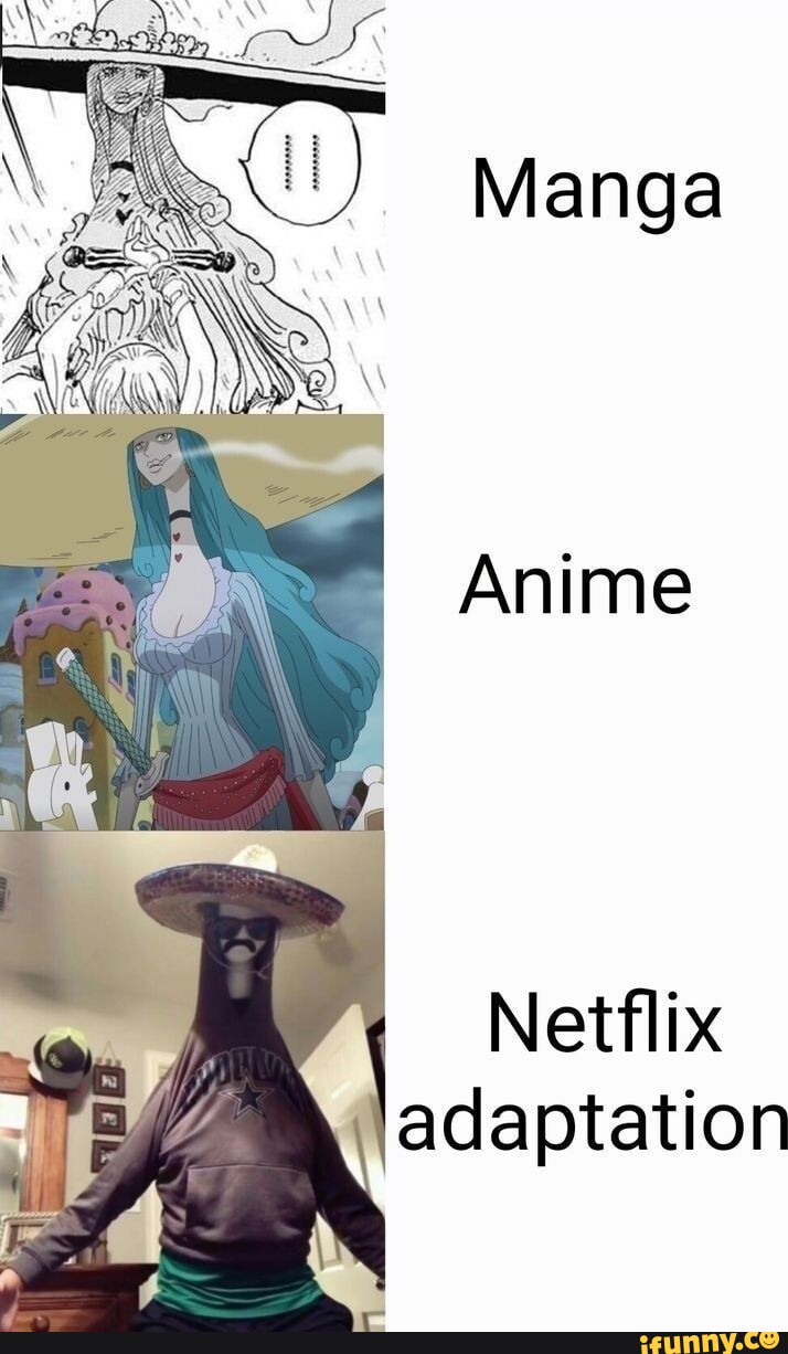 Manga Anime Netflix adaptation - iFunny