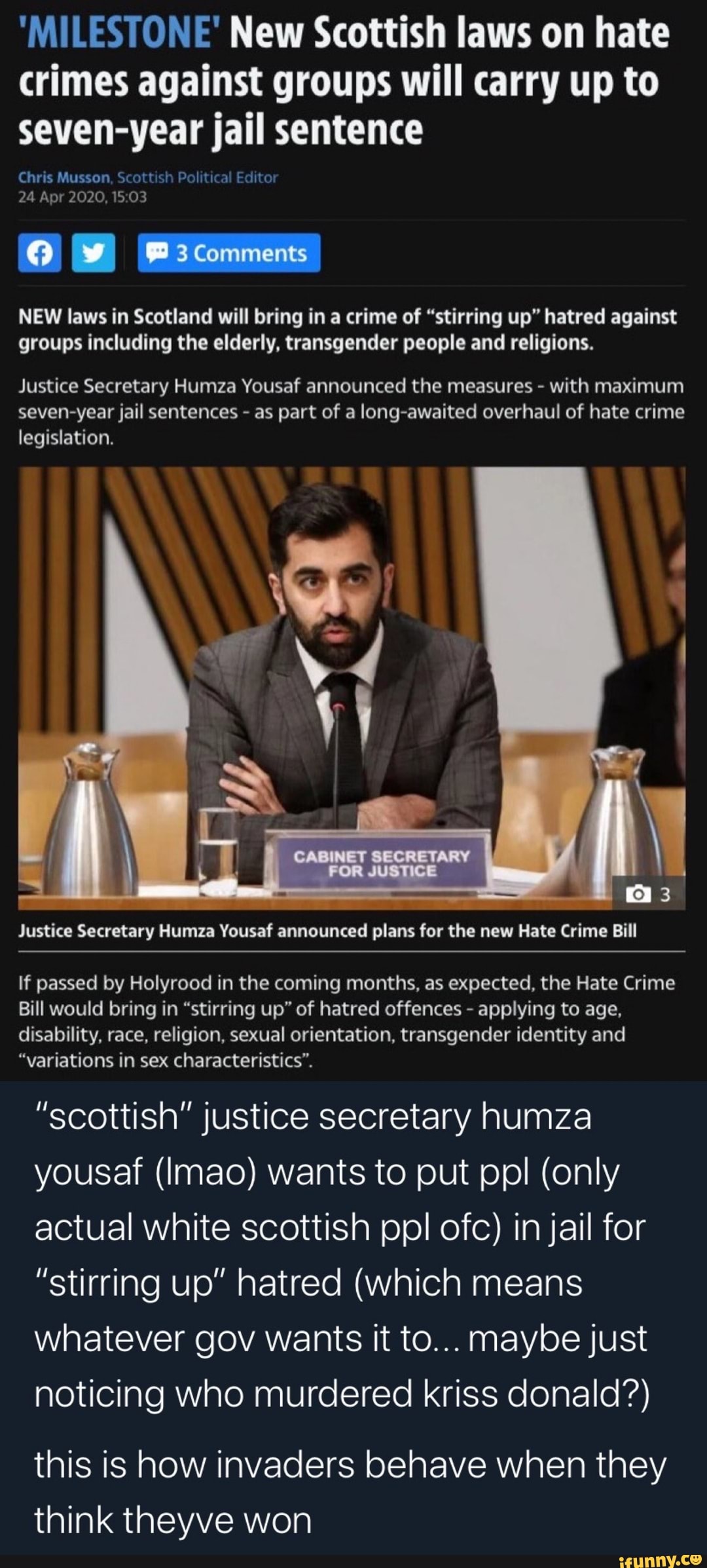 MILESTONE New Scottish Laws On Hate Crimes Against Groups Will Carry   8076d6900dcc33ebcac7a045174bb9c5581b2204ff6346f15fece41274ed9220 1 