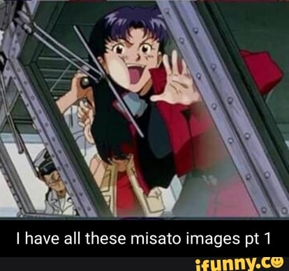 I have all these misato images pt - iFunny