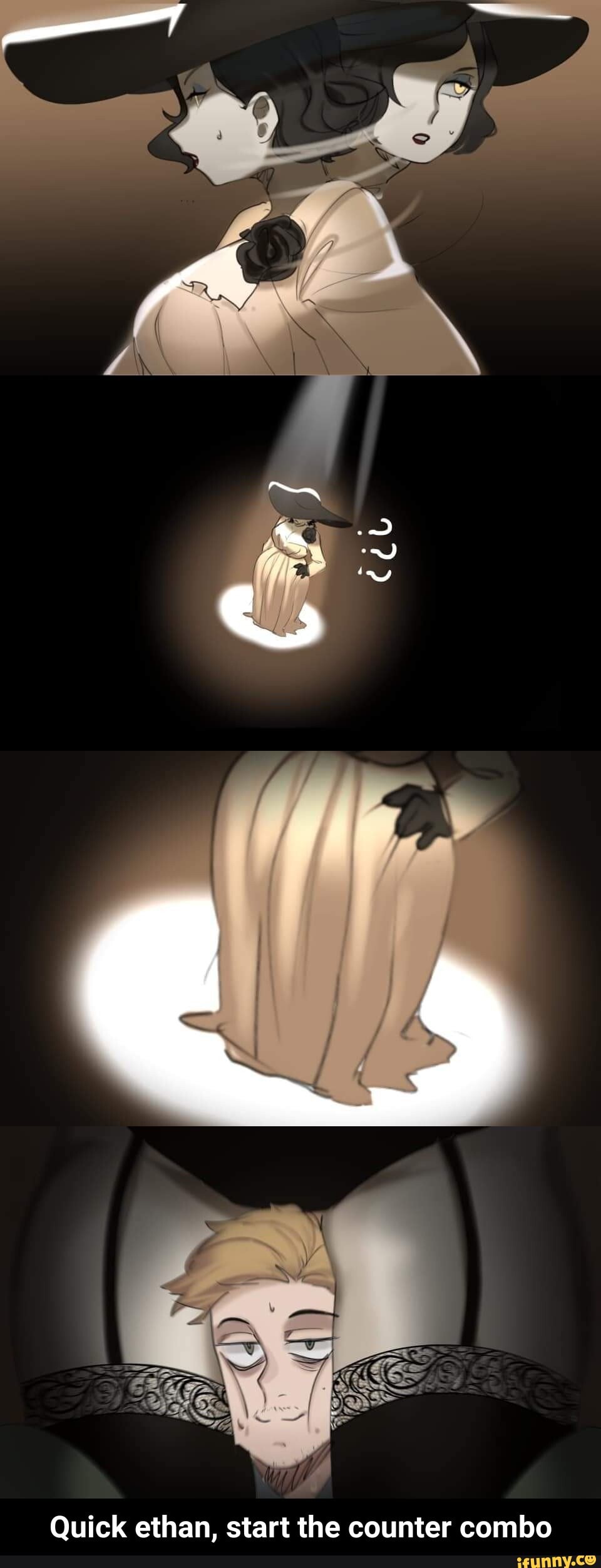 Quick ethan, start the counter combo - Quick ethan, start the counter combo