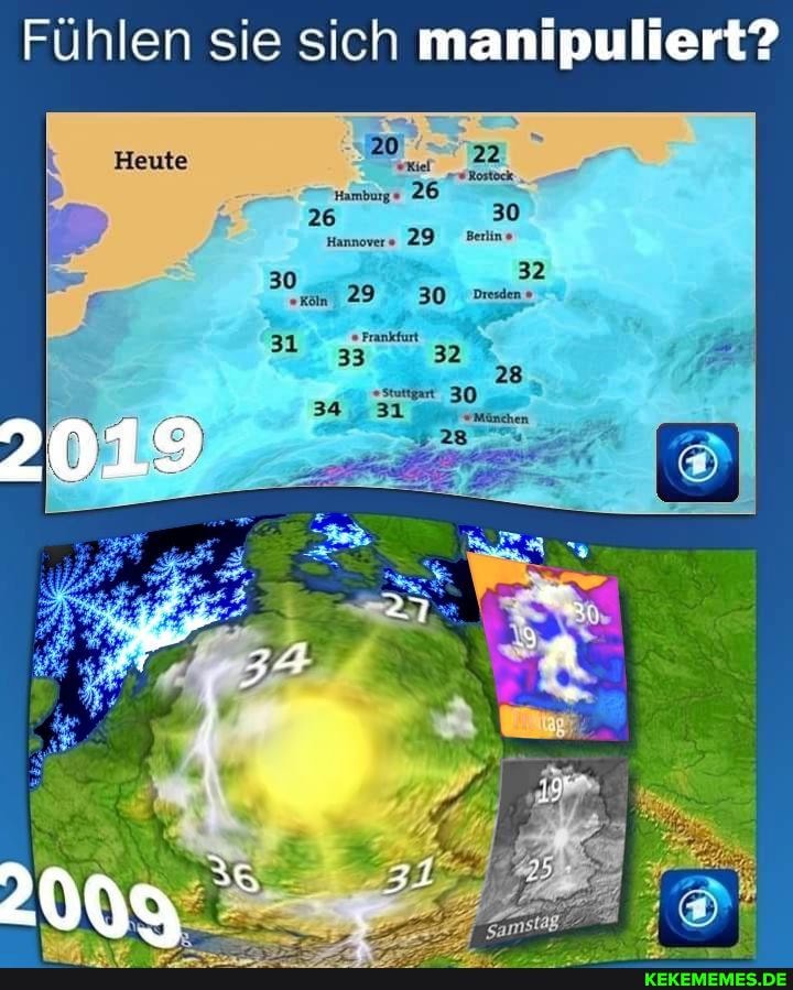 Fühlen sie sich manipuliert?
2019