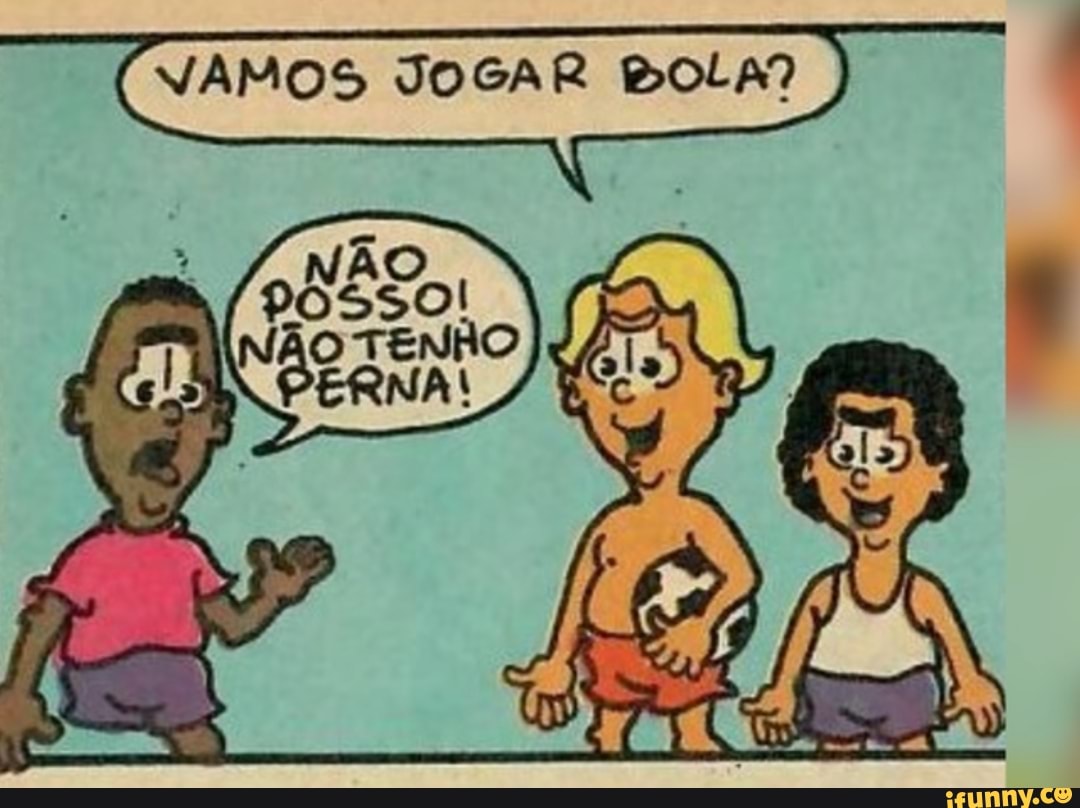 VAMOS JOGAR BOLA?