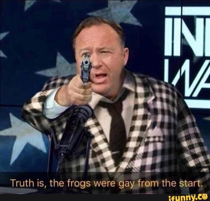 5
Truth is, the frogs were gay from the Start.