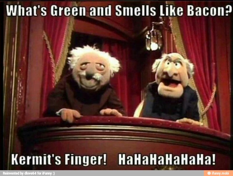 Kermit's Finger! HaHaHaHaHaHa!