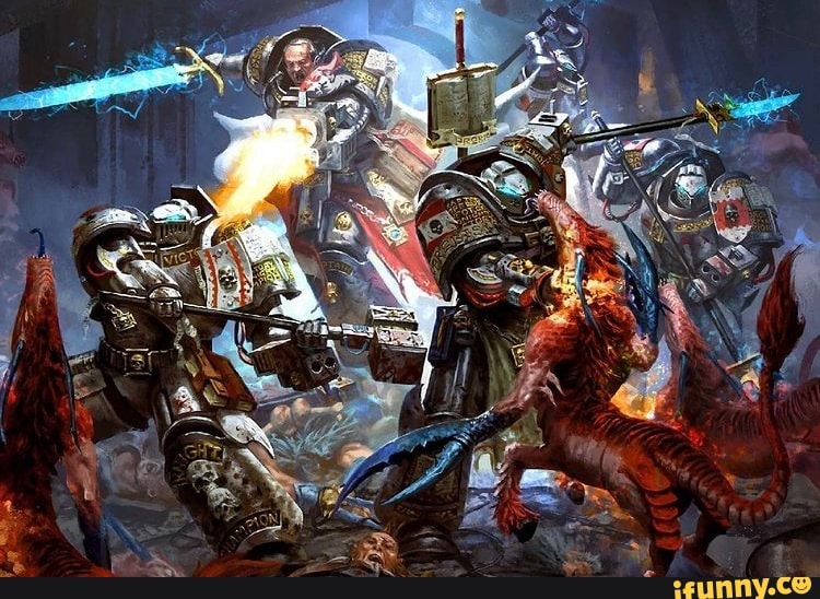 warhammer, grey, knights