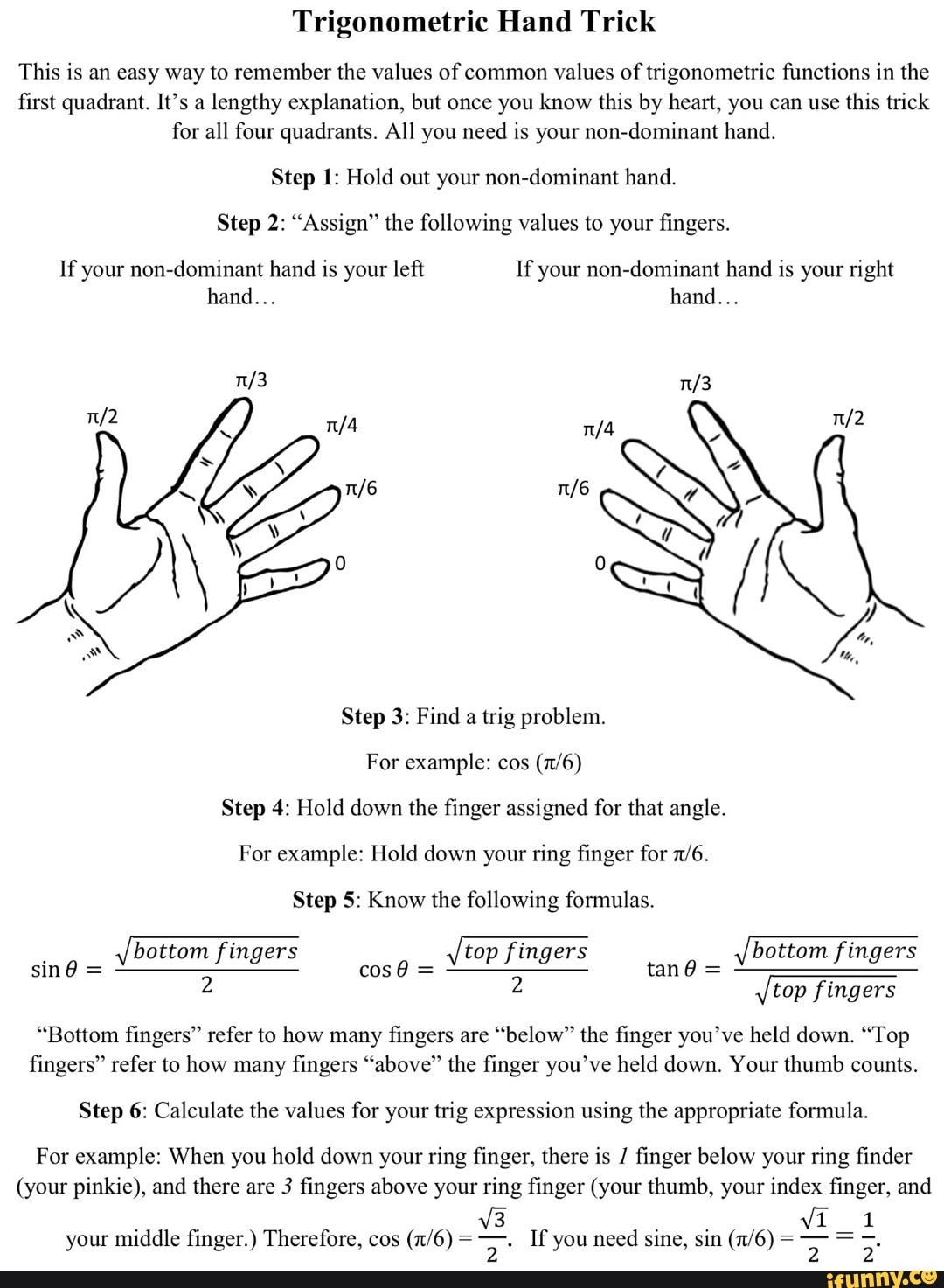 Trigonometric memes. Best Collection of funny Trigonometric pictures on ...