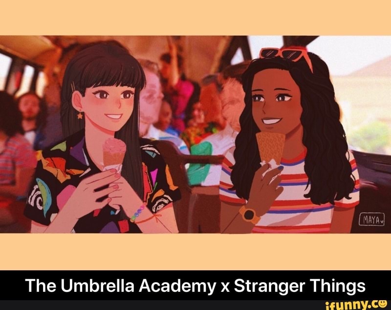 The Umbrella Academy x Stranger Things The Umbrella Academy x