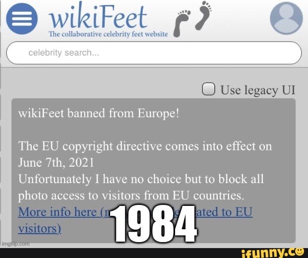 WikiFeet 'The collaborative celebrity feet website O Use legacy Ul