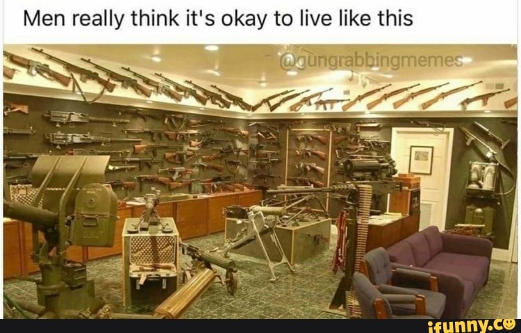 Men really think it's okay to live like this