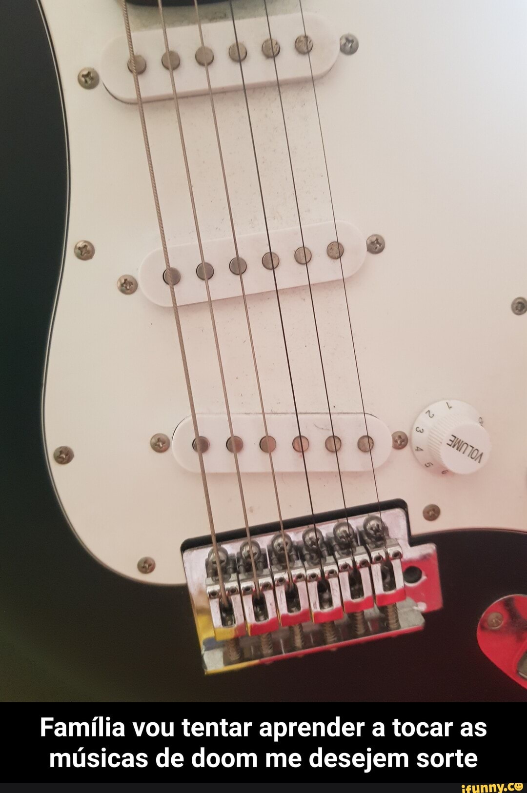 Família vou tentar aprender a tocar as músicas de doom me desejem sorte - Família vou tentar aprender a tocar as músicas de doom me desejem sorte