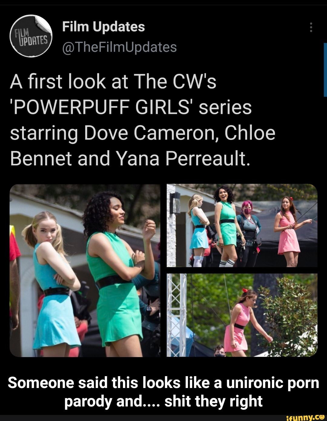 Dove Cameron Pornhub - A first look at The CW's 'POW ERPU GIRLS' series starring Dove Cameron,  Chloe Perreault. Bennet