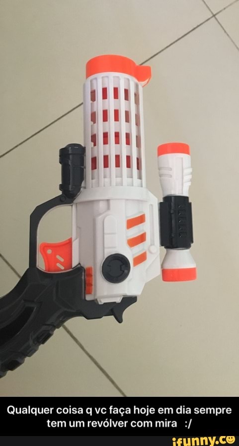 Qualquer coisa q vc faça hoje em dia sempre
tem um revólver com mira - Qualquer coisa q vc faça hoje em dia sempre tem um revólver com mira :/
