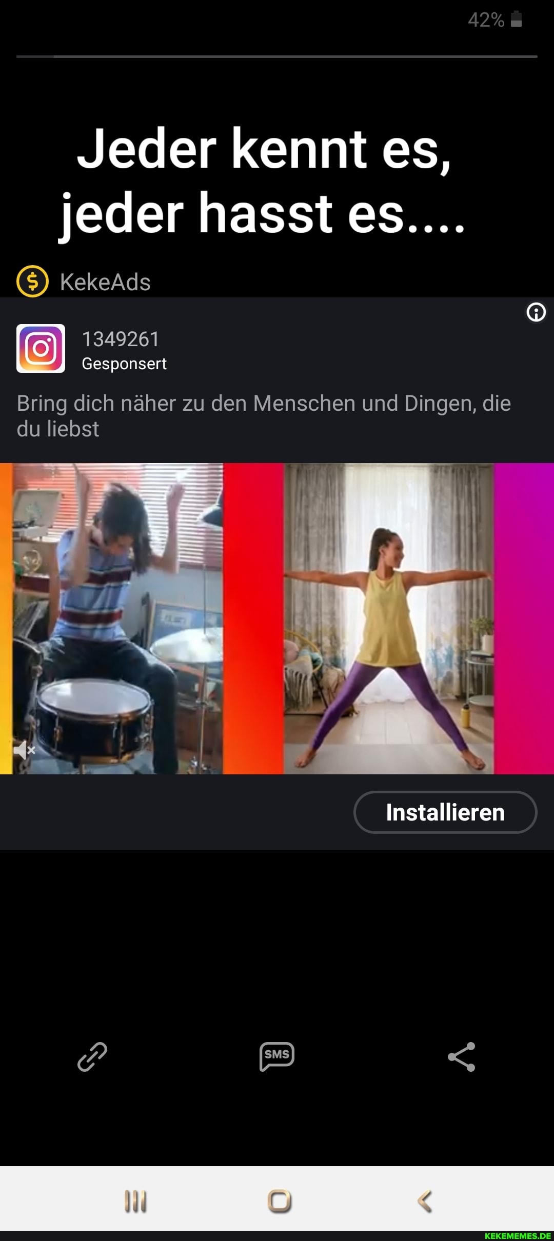 Jeder kennt es,
Bring dich naher zu den Menschen und Dingen, die
du liebst