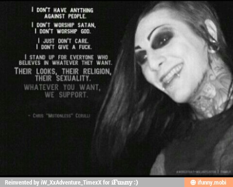 THEY WANT.
I STAND UP FoR EVERYONE WHO
BELIEVES IN WHATEVER