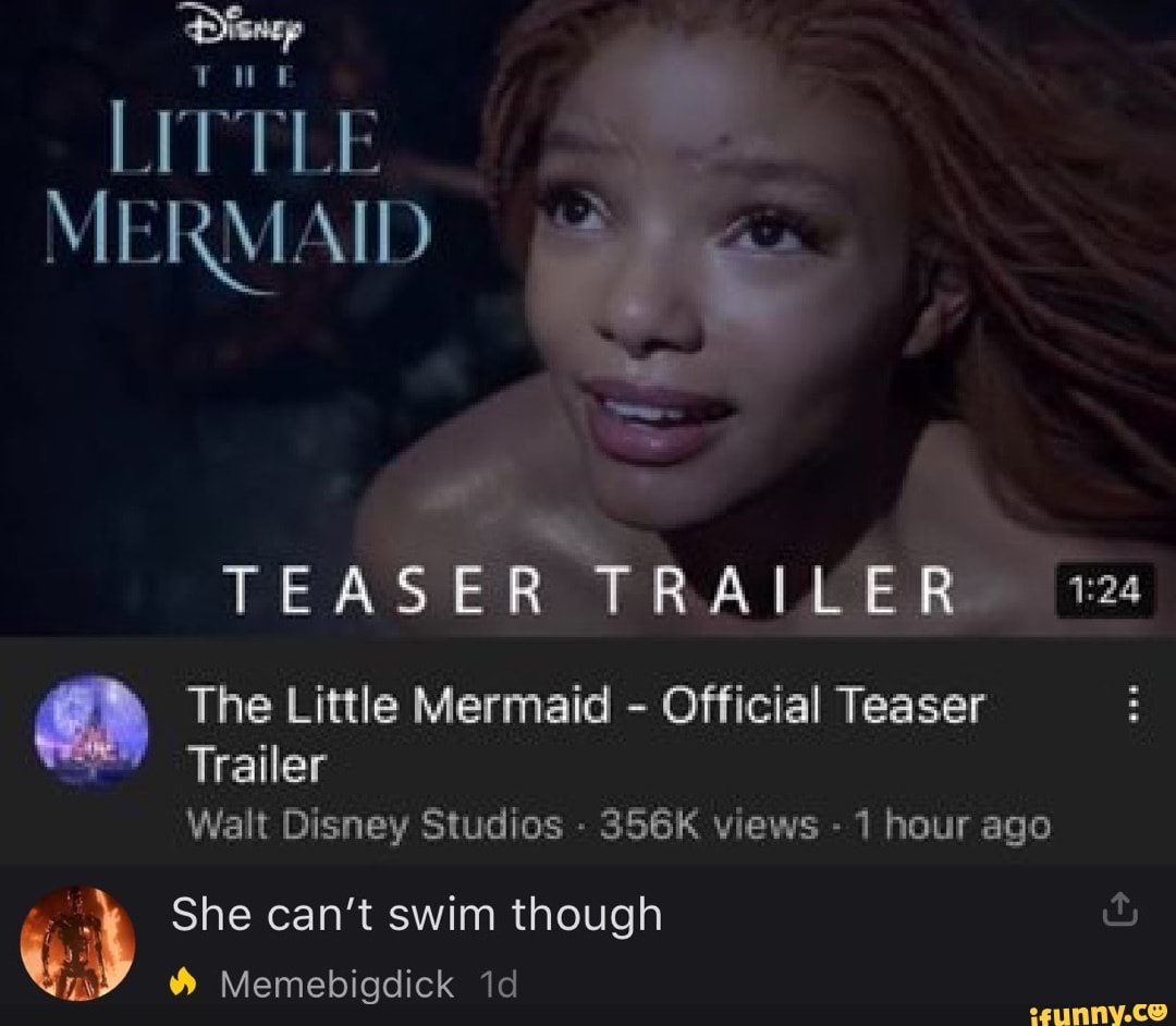 LITTLE MERMAID TEASER mi The Little Mermaid - Official Teaser Trailer