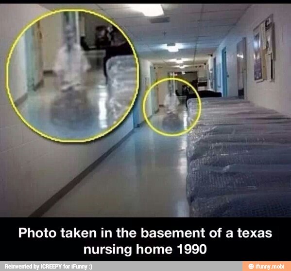 ta side
Photo taken in the basement of a texas
nursing home 1990