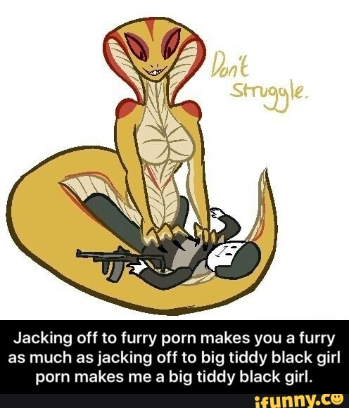 Furry Porn Black - Jacking off to furry porn makes you a furry as much as ...