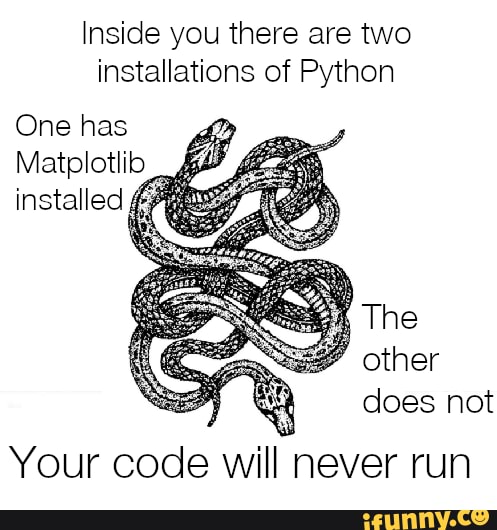 Matplotlib memes. Best Collection of funny Matplotlib pictures on iFunny