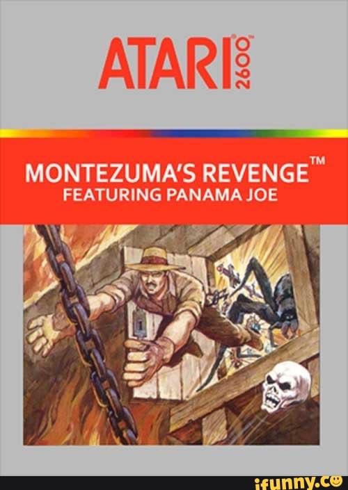 Montezuma’s Revenge ATARI MONTEZUMA'S REVENGE FEATURING PANAMA JOE
