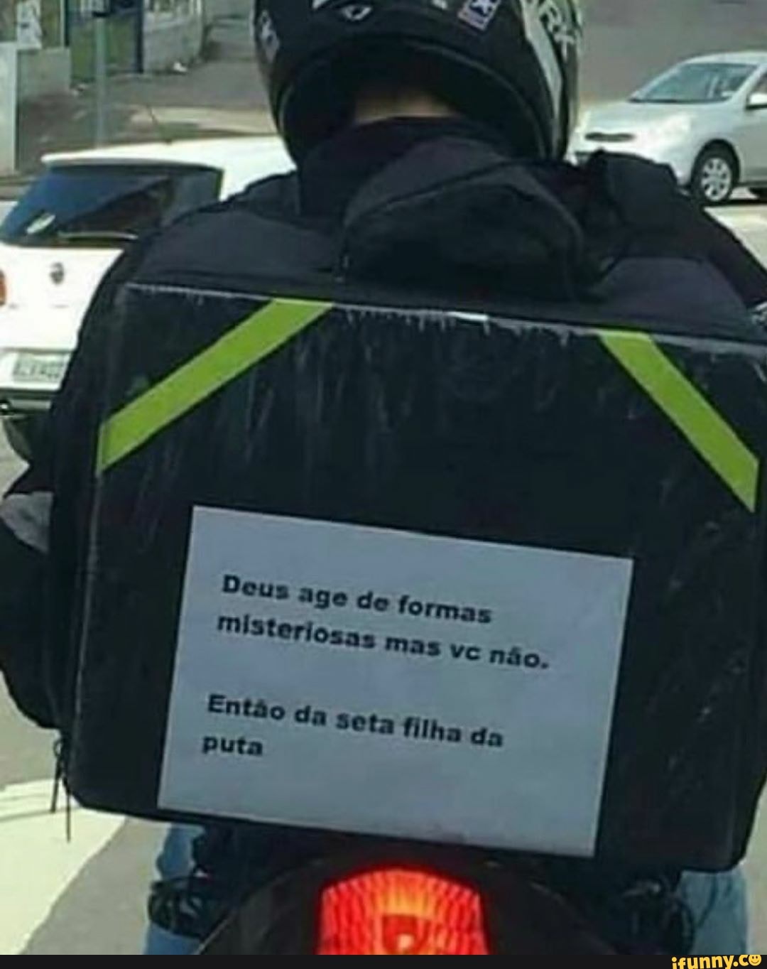 to
Dous age de formas
Misteriosas Mas vc não.
Enta
Então da seta filha da
Puta