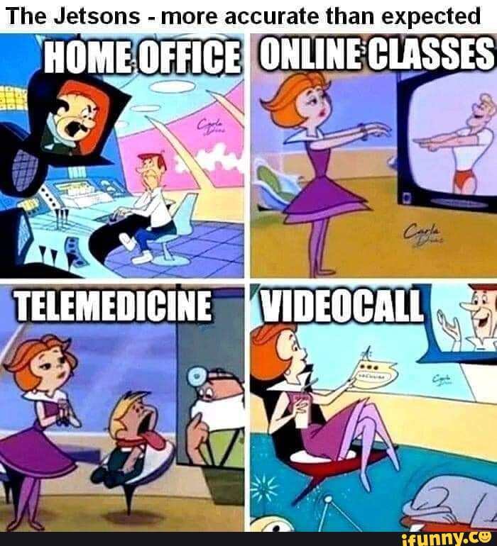 The Jetsons - more accurate than expected HOME. ONLINE CLASSES WIDEOGALL - )