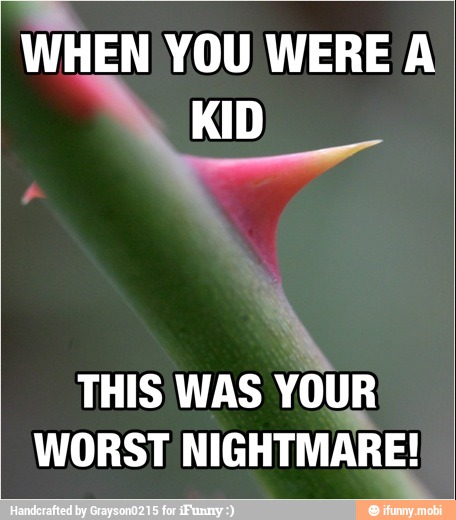 A
WHEN YOU WERE A
KID
THIS WAS YOUR
WORST NIGHTMARE!)