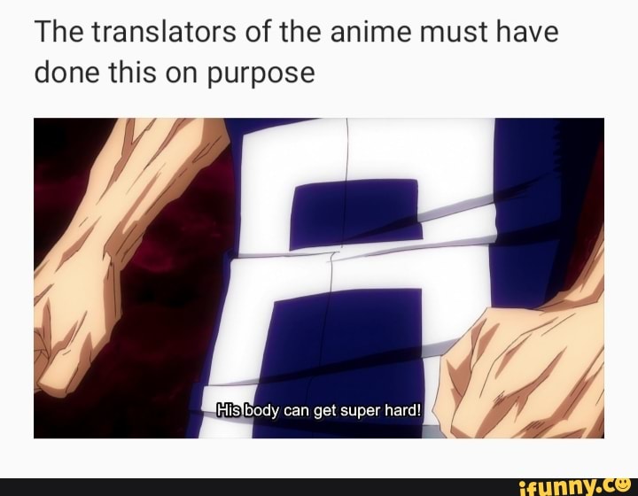 The translators of the anime must have done this on purpose - iFunny