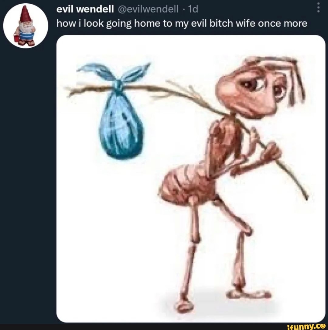 my evil bitch wife picture