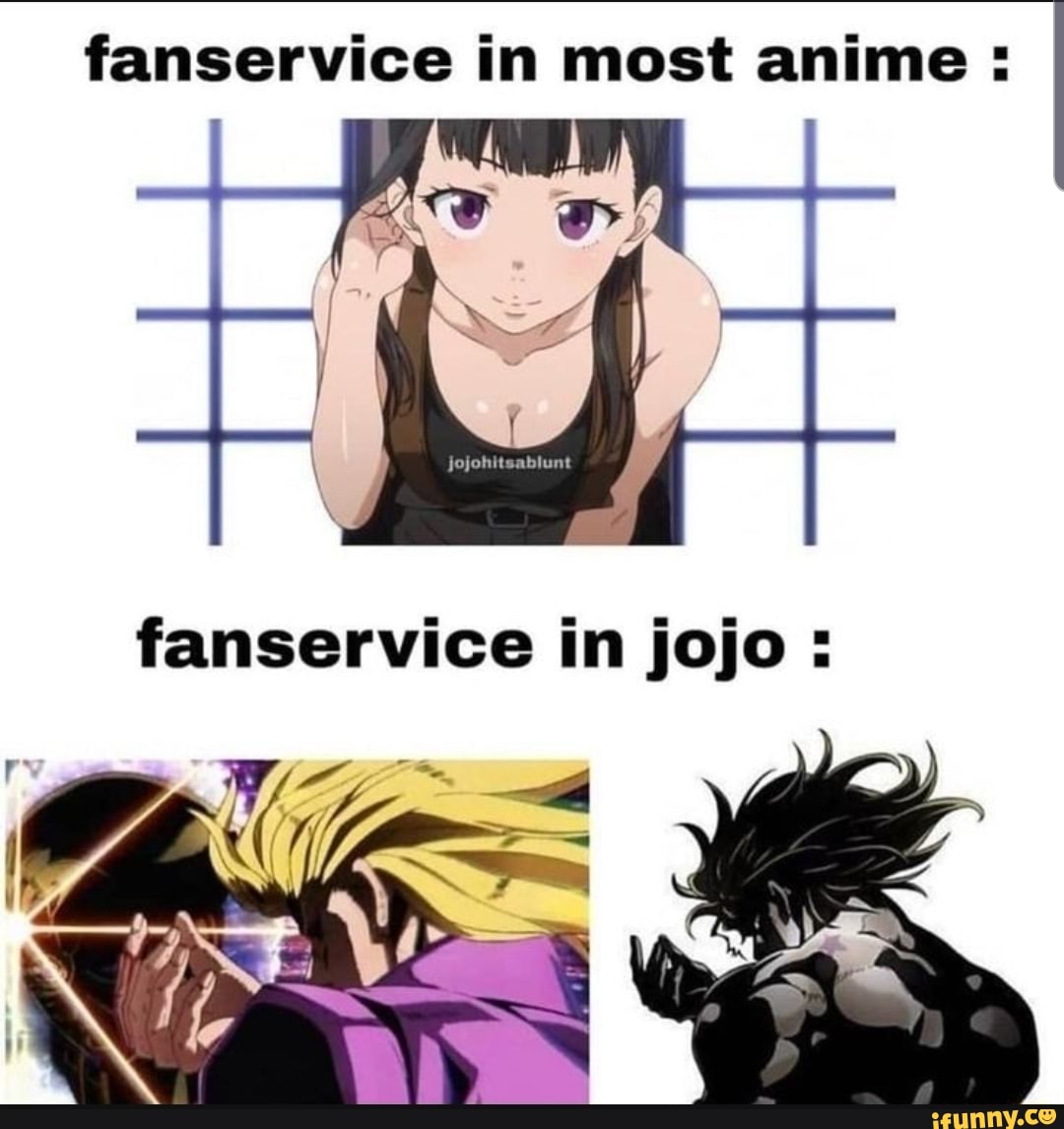 Fanservice in most anime : - iFunny Brazil
